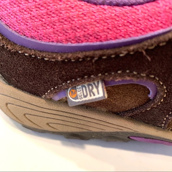 Merrell Mid Lace Boys Girls Trail Hikers - Picture 5 of 10